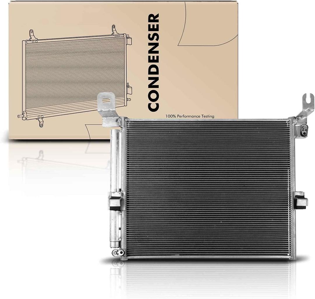 A-Premium Air Conditioning A/C Condenser Compatible with 2005-2012 Toyota Tacoma 2.7L 4.0L, Replace# 8846004210