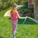 FEVONE Kink Free Garden Hose 75 ft, Heavy Duty Water Hose