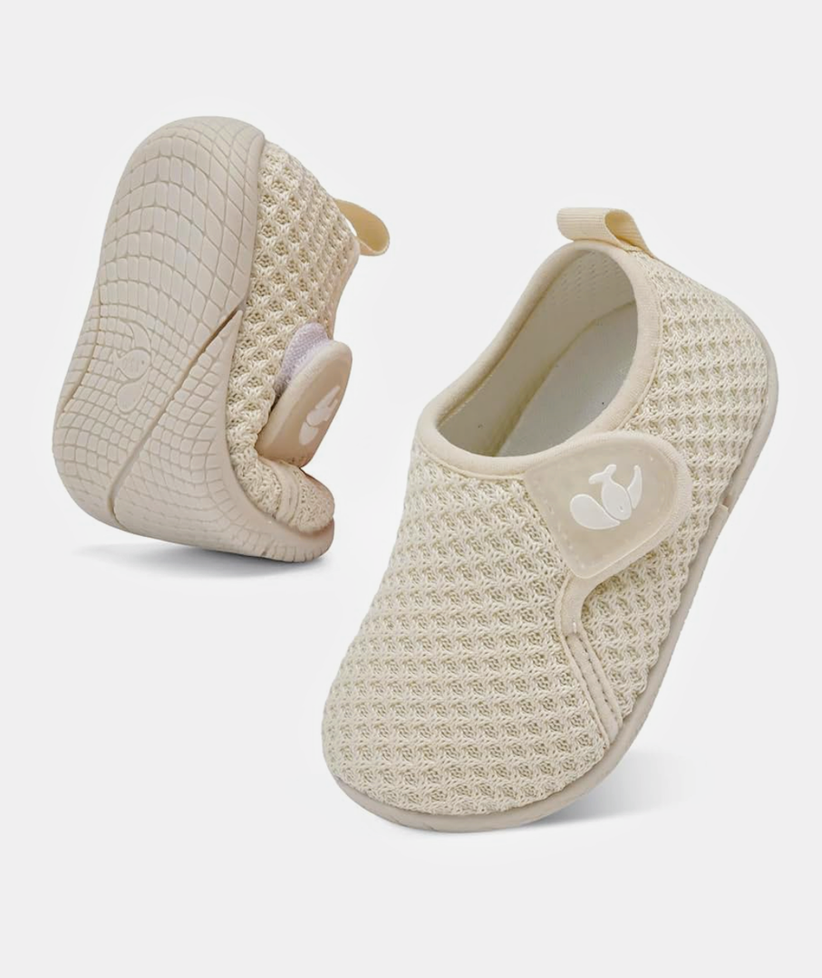 FEETCITY Toddler Walking Shoes Slip On Toddler Shoes Boys Girls Kids Sports Sneakers Casual School Shoes Barefoot Shoes No Size