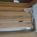 Solid Carbonized Bamboo Wire Shelf Covers for Wire Shelving, Wire Rack Covers for Pantry Shelves, Tool-Free & Snap-On (5pcs, 35" W x 12" D)