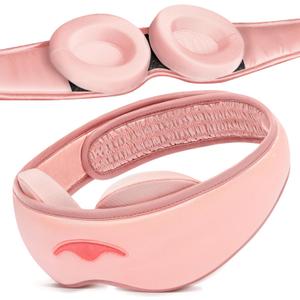 Manta Silk Mask - 100% Blackout Silky Sleep Mask, 22 Momme Premium Silk Eye Mask for Deep Sleep, Breathable & Machine Washable (Pink)