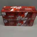 2 x 7UP Cherry Flavored Soda, 12 fl oz cans, 12 pack