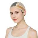 Wig Cap Lace Wig Grip Cap for Keeping Wigs in Place Wig Cap with Grip Band Make Your Wigs Glue Free Non-Slip Wig Caps for Women (Nude, S)