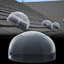 14 x 14 x 7 Inch Skylight Replacement Dome, Polycarbonate Cover Only for Existing Skylight Base, UV Resistant Roof Dome, Not Full Rooflight