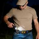 2 Pack Retractable Keychain Heavy Duty with 360 Rotating Belt Clip, 24 Retractable Key Holder for Keys, ID Badge, EDC, Work, Security, Construction