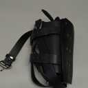 HiiFeuer Medieval Faux Leather Back Sword Frog, Vintage Adjustable Sword Holster, Middle Ages Back Sword Sheath Holster