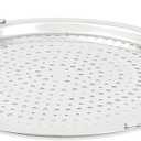 All-Clad Accessory, Stainless Steel Strain & Splatter Guard, 10.5-Inch, Easy, Mess-Free Straining, Multifunctional Design, Pots and Pans, Cookware, Kitchen Gadgets, Cooking Tools, Silver