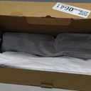 ONEMIX 42" LED Desk Lamp for Home Office, Eye-Caring Desk Light with Adjustable 4-Segment Bar, 1800LM Bright, Remote, Architect Table Lamp with Base for Dual Monitors, Reading, Study, Workbench(White)