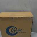 JCJMY 12x12 inch Picture Frame, Horizontal and Vertical Formats for Wall Hanging, 12 x 12 Wall Gallery Poster Photo Frame with Shatter Resistant Plexiglass, Gold 2 PC