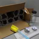 CUCUMI 10pcs 16oz Glass Juice Bottles With Lids, Reusable Juice Containers Drinking Jars Water Cups With Brush, Glass Straws, Lids With Hole