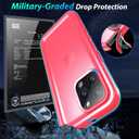 SPORTLINK for iPhone 15 Pro Max Case - IP68 Waterproof Military Protective Full Body Heavy Duty Shockproof 360 Sealed Dustproof with Camera Screen Protector Cover for i Phone 15 Pro Max 6.7" Pink