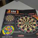 HELLO PAPAYA Magnetic Dart Board - 12Magnetic Darts+12Sticky Balls Or 2 Toy Gun+40 Foam Dart,Fun for Family Game and Party with Friends, Christmas Birthday Gifts Toys for 3-12 Year Old Boys (Large)