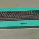 Logitech MK270 Wireless Keyboard and Mouse Combo for Windows, 2.4 GHz Wireless, Compact Mouse, 8 Multimedia and Shortcut Keys, 2-Year Battery Life, for PC, Laptop - Black