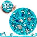 Reusable Picky Fidget Pad Over 30 Times, Skin Picking Fidget Toys, Reusable Picking Pad, Remeltable Big Pick Party Toy, Dermatillomania Toys for Anxiety, Relief Stress, Gifts for Adults