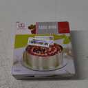 Amylove 12 Inch Round Cookie Cutter Adjustable Circle Cookie Cutter Stainless Steel Round Cake Trimmer for Baking Kit Mousse Layered Cake Biscuit Food Tiramisu Pastry