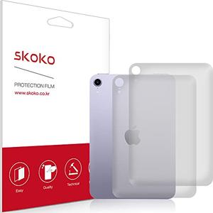 skoko 1Pack Transparent Matte Back Screen Protector Skin Designed for 2024 iPad Mini 7 A17 Pro & 2021 iPad Mini 6 [case-Friendly]