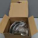 Anaeat 3 Pack Stainless Steel Kitchen Funnel Set, Multi-Use Premium Metal Food Grade Cooking Funnels with 2 Removable Strainer Filter for Transferring Liquid or Dry Ingredients & 1 Pc Cleaning Brush