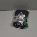 Homaxy 100% Cotton Waffle Weave Kitchen Towels - 4 Pack Soft and Absorbent Dish Towels - 16 x 26 Inches Quick Dry Hand Towels - Black