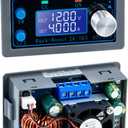 Hosyond DC DC Buck Boost Power Converter CC CV 0.6-36V 5A 5V 6V 12V 24V Power Module Adjustable Voltage Regulated Laboratory Power Supply