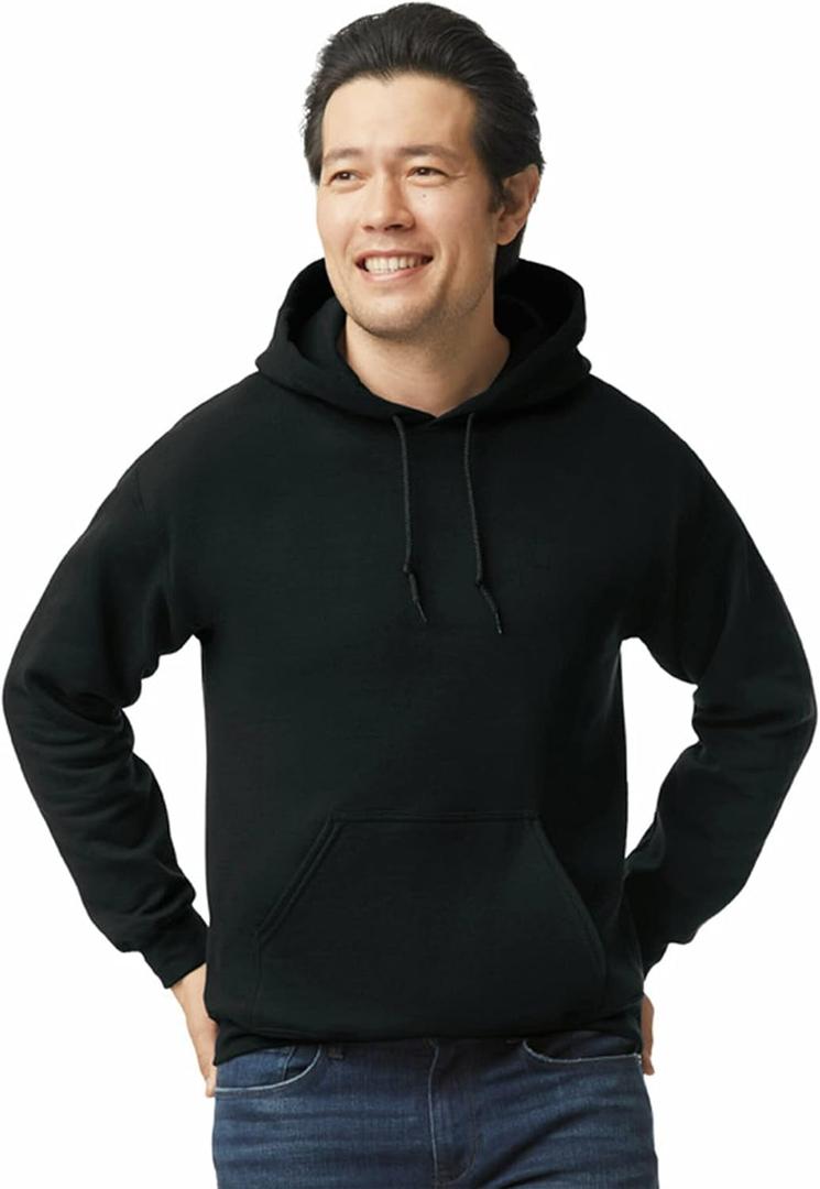 Gildan Adult Fleece Hoodie Sweatshirt, Style G18500, Multipack (Small)