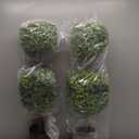 Lifelike Indoor&Outdoor use 3Ft Boxwood Double Ball Topiary Trees Faux Topiary Tree for Porch,Home,Garden Decor(Set of 2)