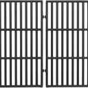 Spirit E-210 7637 Grill Cooking Grates for Weber Spirit e210, 17.5" Grill Grates for Weber Spirit & Spirit II 200 Series E-210 E-215 E-220 S-210 S-215 Spirit II E-210 II E-220 2 Burner 64815 67022 (Cast Iron Grates for Weber Spirit I II 200)
