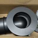 90Magnetic Dryer Vent Coupling-Quick Connection and Disconnection Strong Magnet Self-Alignment Design Quick-Installation Dryer Magnetic Vent Connector Dryer Vent Connector Kit(Space Gray)