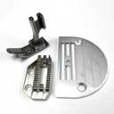 Heavy Duty Needle Plate, Feed Dog, Presser Foot Set for juki ddl-8700 Singer consew Chrome