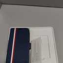 OCASE Compatible with iPhone 13 Wallet Case, PU Leather Flip Folio Case with Card Holders RFID Blocking Kickstand [Shockproof TPU Inner Shell] Phone Cover 6.1 Inch 2021 (Spliced Blue)