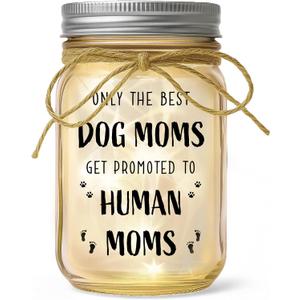 New Mom Gifts, Funny Pregnancy Gifts for Expecting Dog Mom, Mothers Day Gift for First Time Moms Pregnant Women, Postpartum Congratulations Night Light Gift for Friends Wife Sister Daughter Mama to Be