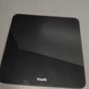 Vitafit Scale for Body Weight, High Accuracy 0.1lb by Our Professional Factory Since 2001, Digital Weight Scale LED and Step On, 3*AAA Batteries Included, 400lb/182kg, Spray Silver Black
