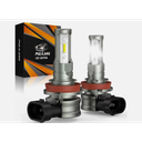 PULILANG H11 LED Headlights Bulbs, 300% Brightness Super Bright, 6500K Cool White LED Headlight Restoration Kit IP67 Waterproof, Halogen Replacement Low Beam/Fog Light LED Bulbs Combo, Pack of 2