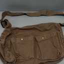 Canvas Messenger Bag for Women Men Vintage Satchel Bag Aesthetic Crossbody Shoulder Bag Casual Sling Bag