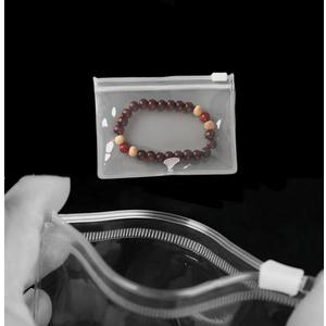 100 Self Seal PVC Pack Zipper Lock Bags,Clear Jewelry Anti Oxidation Bag Clarity Tarnish Prevention,Small Sealed Bag,Resealable packaging or Storage of Jewelry, Earrings and Rings (10.5x7.5cm/4x3inch)