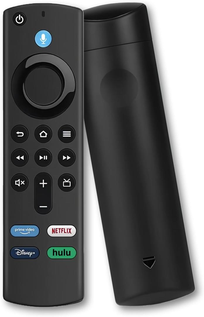 Replacement Voice Remote Control for Smart TV Stick(2nd/3rd Gen Lite/4K Max/Cube), TV Stick 4K(1st/2nd Gen), Smart TVs 3rd Gen, Not for Samsung-TV and Roku-TVs