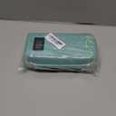 Insulin Cooler Travel Case,EVA Insulation Travel Medicine Kit with Temperature Display for Diabetes Care,Insulin Pen and Other Diabetic Supplies (Green-Temp)