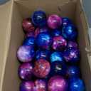 Libima 150 Pcs Galaxy Stress Ball Bulk for Kid Adult Squeeze 2 Inch Outer Space Foam Ball Anxiety Fidget Toy Birthday Astronaut Party Favor School Class Reward Supplies (Galaxy A)
