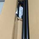 Curtain Rods 36-88 Inch, Black Wrap Around Blackout Curtain Rods for Windows, 1 Inch Adjustable Heavy Duty Room Darkening Window Treatment Rod for Bedroom, Living Room, Sliding Door
