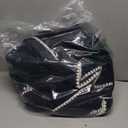 Cicy Bell Women's Sherpa Fleece Jacket Casual Collar V Neck Fuzzy Coats Contrast Trims Open Front Winter Outwear, Medium