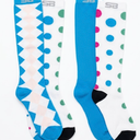 SB SOX 3-Pair Compression Socks (15-20mmHg) Best Compression Socks for Flying, Medical, Sports, Wide Calf Fit, Pregnancy, and Daily Wear, 

Large/X-Large