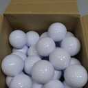 Jerify Practice Golf Balls Bulk 45g Solid Rubber Golf Training Balls High Bounce Performance for Hit Away Swing Driving Range Indoor Outdoor Training