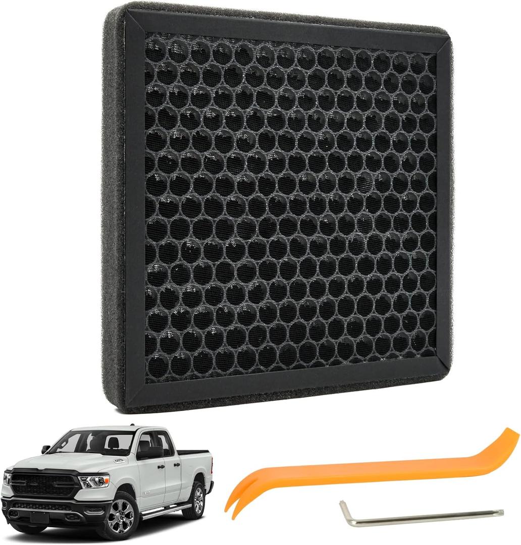 CF11671 HEPA Cabin Air Filter Replacement with Activated Carbon CP671 Fits Jeep RAM Chrysler Dodge HR-0006