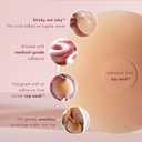 CAKES Body sticky Circle Nipple Covers for Women - The Viral Sticky Boobs With an Adhesive-free nip nook (Plus, Honey)