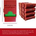 Baron Barclay Bid Pal – Bridge Bidding Devices for The Card Game Bridge – Set of 4