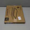 Stainless Steel Baking Sheet Tray Cooling Rack with Silicone Baking Mat Set, Cookie Pan with Cooling Rack, Set of 9 (3 Sheets + 3 Racks + 3 Mats), 10/12/16 Inch, Easy Clean