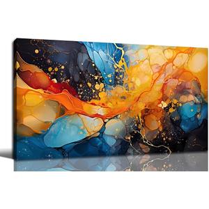 Painting 20x40 Blue Sky Sunset