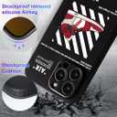 Cool Basketball Sports Sneaker Phone Case for iPhone 13 Pro Case for Boys Men Shockproof Street Designer Aesthetic Compatible with iPhone 13 Pro (Red)