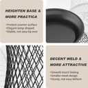 Coffee Pod Holder, Large Capacity K Cup Holder, Nespresso Pods Holder K Cup Organizer for Kitchen Countertop, Coffee Bar Accessories, Pod Holder for Keuring Espresso Capsule Coffee Creamer