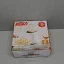 DASH Hot Air Popcorn Popper Maker with Measuring Cup to Portion Popping Corn Kernels + Melt Butter, 16 Cups - White
