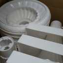 NUPTIO Plastic Classic Urn Planter: 19.7 Inch Plant Pot for Outdoor, 6 Pcs, 6 Pieces-19.7 Inch